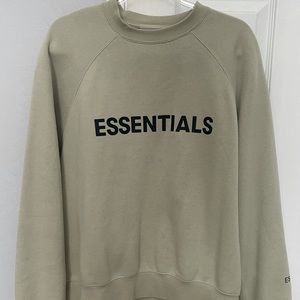 Essentials Fear of God Sage Crewneck Used